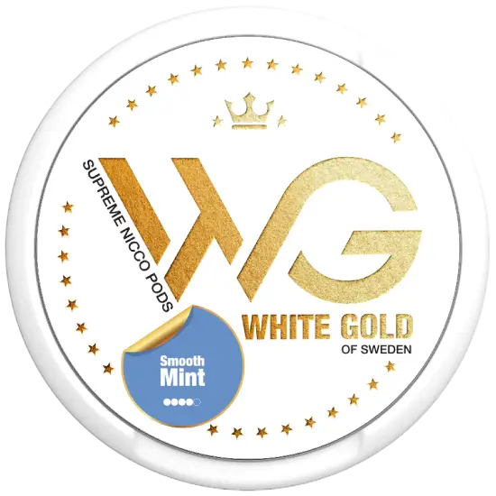 WHITE GOLD Smooth Mint Slim 6mg S4