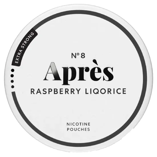 APRES Raspberry Liqorice Slim 8mg S4