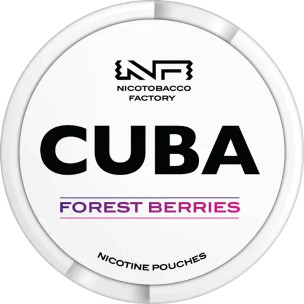 CUBA White Forest Berries Slim 12mg S4