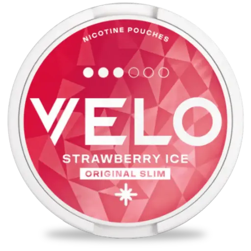 [VEL-SI10] VELO Strawberry Ice Slim 10mg S3