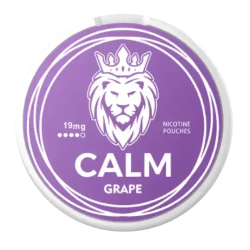 [CAL-G19] CALM Grape Slim 19mg S4