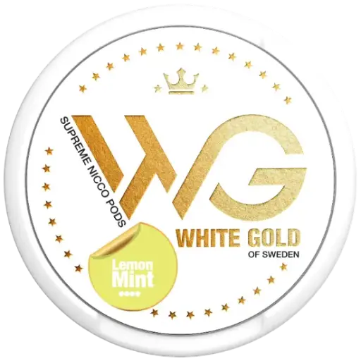 [WG-LM6] WHITE GOLD Lemon Mint Slim 6mg S4