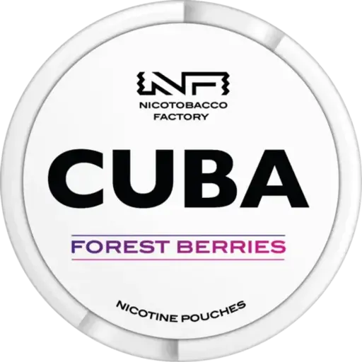 [CUB-WFB12] CUBA White Forest Berries Slim 12mg S4