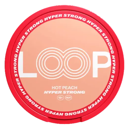 [LOO-HPH16] LOOP Hot Peach Hyper Strong Slim 16mg S5