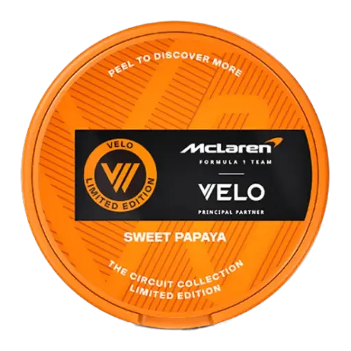 [VEL-MSP8] VELO Mclaren Sweet Papaya Slim 8mg S3