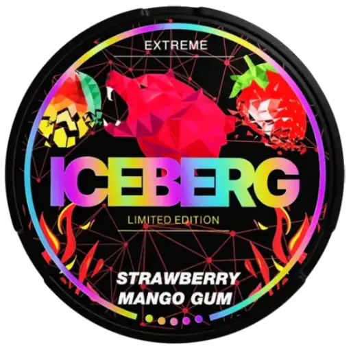 [ICE-SMG40] ICEBERG Strawberry Mango Gum Slim 40mg S5