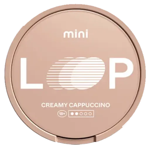 [LOO-CCM7] LOOP Creamy Cappuccino Mini 7mg S2