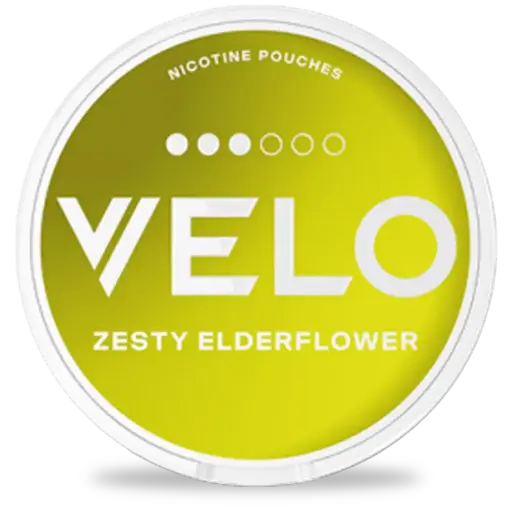 [VEL-ZE10] VELO Zesty Elderflower Slim 10mg S3