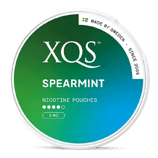 [XQS-S8] XQS Spearmint Slim 8mg S4