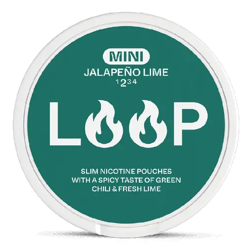 [LOO-JL3] LOOP Jalapeno Lime Slim 3mg S2