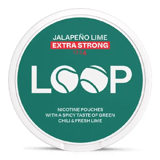 [LOO-JL12] LOOP Jalapeno Lime Slim 12mg S4