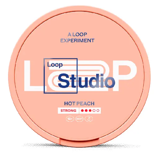 [LOO-HP10] LOOP Hot Peach Slim 10mg S3