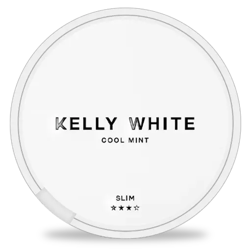 [KEL-CM9] KELLY WHITE Cool Mint Slim 9mg S3