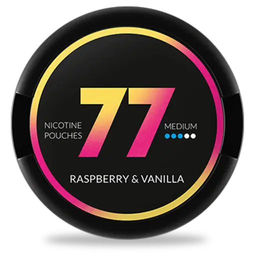 [77-RBV10] 77 Raspberry Vanilla Slim 10mg S3