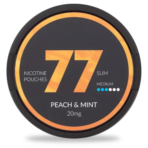 [77-PM10] 77 Peach Mint Slim 10mg S3