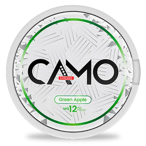 [CAM-GA12] CAMO Green Apple Slim 12mg S4