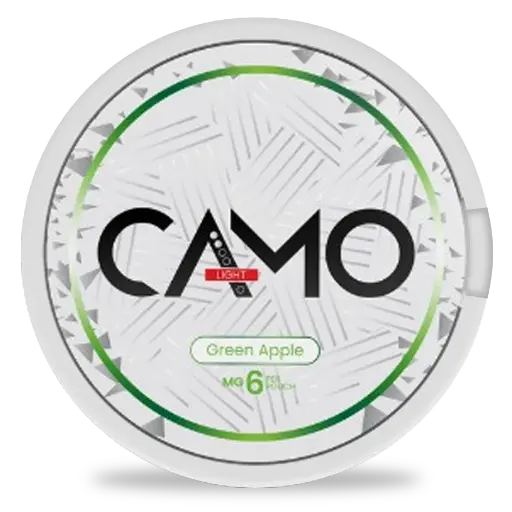 [CAM-GA6] CAMO Green Apple Slim 6mg S2