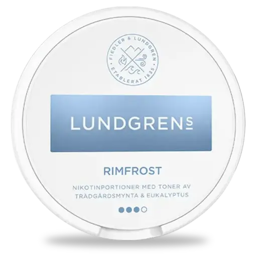 [LG-R10] LUNDGRENS Rimfrost Slim 10mg S3