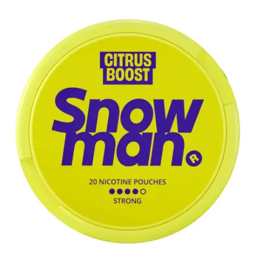 [SNO-CB12] SNOWMAN Citrus Boost Slim 12mg S4