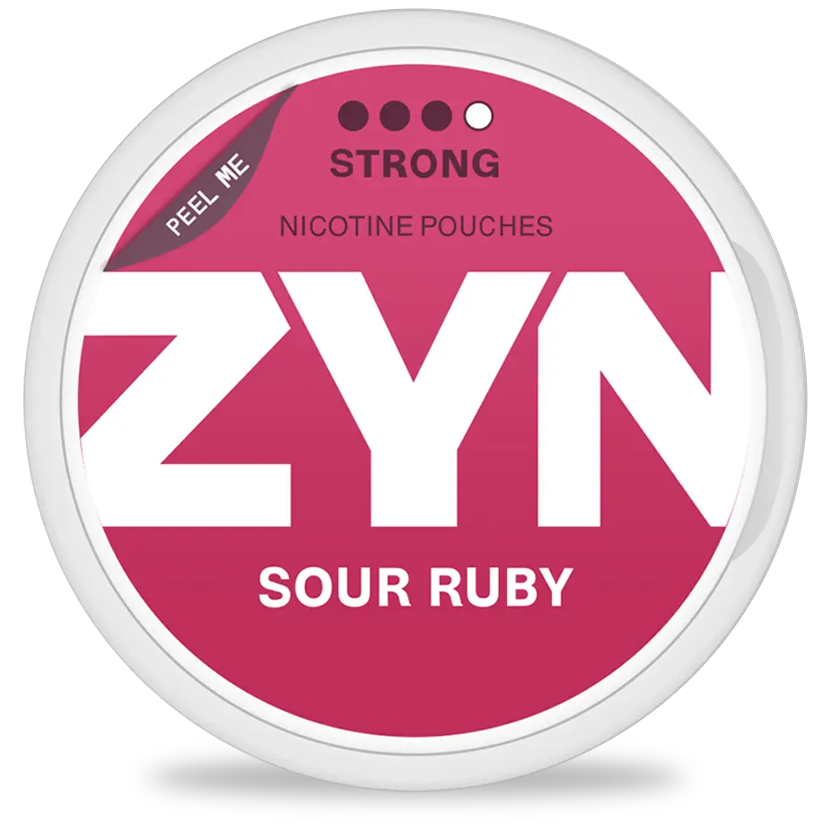 ZYN Sour Ruby 11mg Slim P3