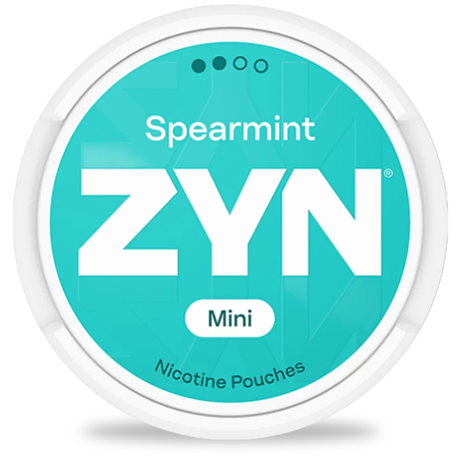 ZYN - Mini Dry Spearmint - 3mg - 2 Dot - X20 