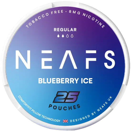 NEAFS - Blueberry Ice - 8mg - 2 Dot - x25        
