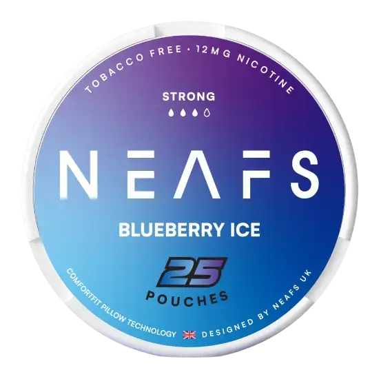 NEAFS - Blueberry Ice - 12mg - 3 Dot - x25         