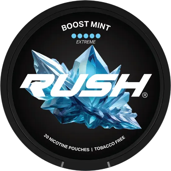 RUSH - Boost Mint - 21mg - 5 Dot - x20           
