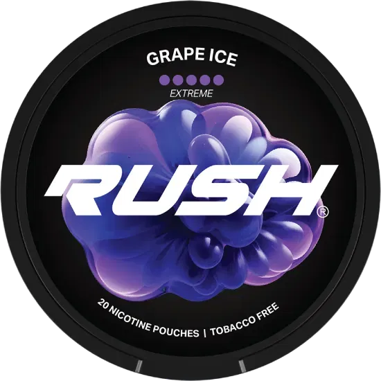 RUSH - Grape Ice - 21mg - 5 Dot - x20             