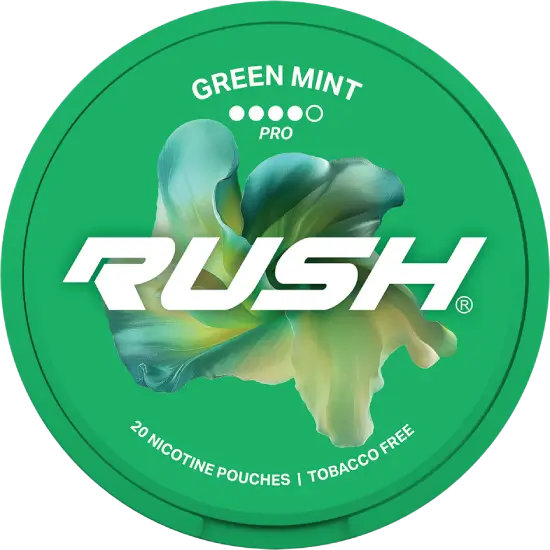 RUSH - Green Mint - 11mg - 4 Dot - x20           