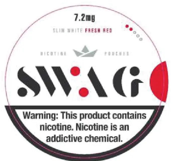 SWAG Fresh Red Slim 7.2mg S2