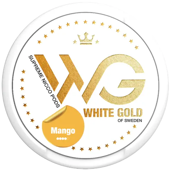 WHITE GOLD - Mango - 6mg - 4 Dot - x20  