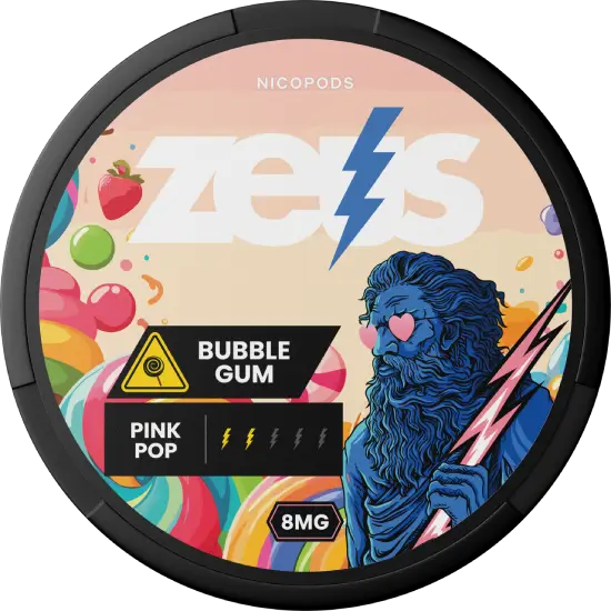 ZEUS - Bubblegum - 4mg - 2 Dot - x20  