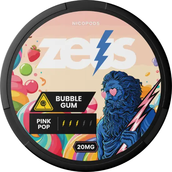 ZEUS - Bubblegum - 10mg - 3 Dot - x20   
