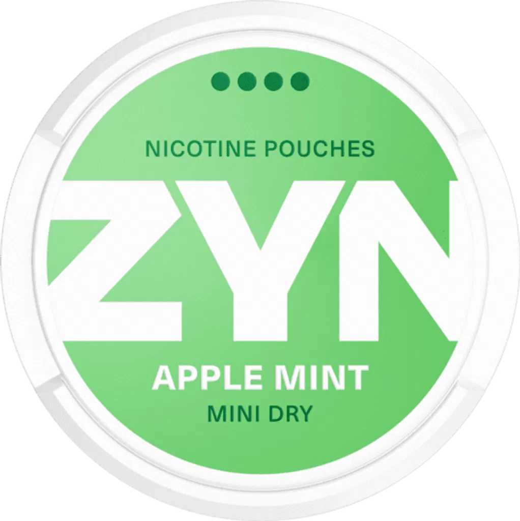 ZYN - Apple Mint Mini Dry - 6mg - 4 Dot - x20  