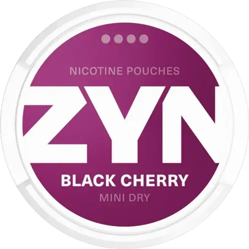 ZYN - Black Cherry Mini Dry - 6mg - 4 Dot - x20   