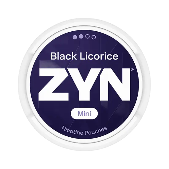 ZYN - Black Licorice - 3mg - 2 Dot - x20    