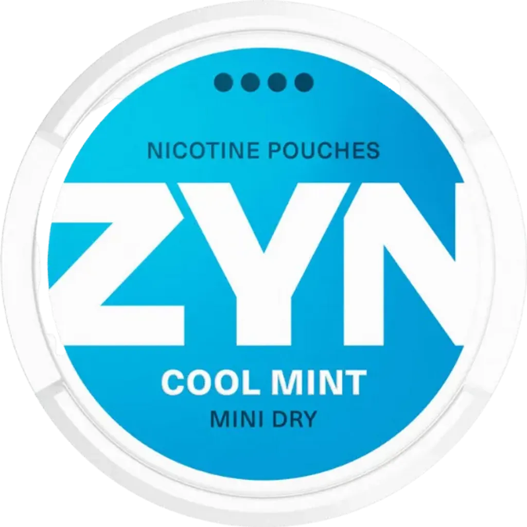 ZYN - Cool Mint Mini Dry - 6mg - 4 Dot - x20    