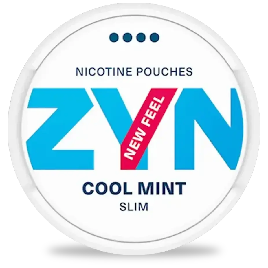 ZYN - Cool Mint Slim - 11mg - 4 Dot - X21  