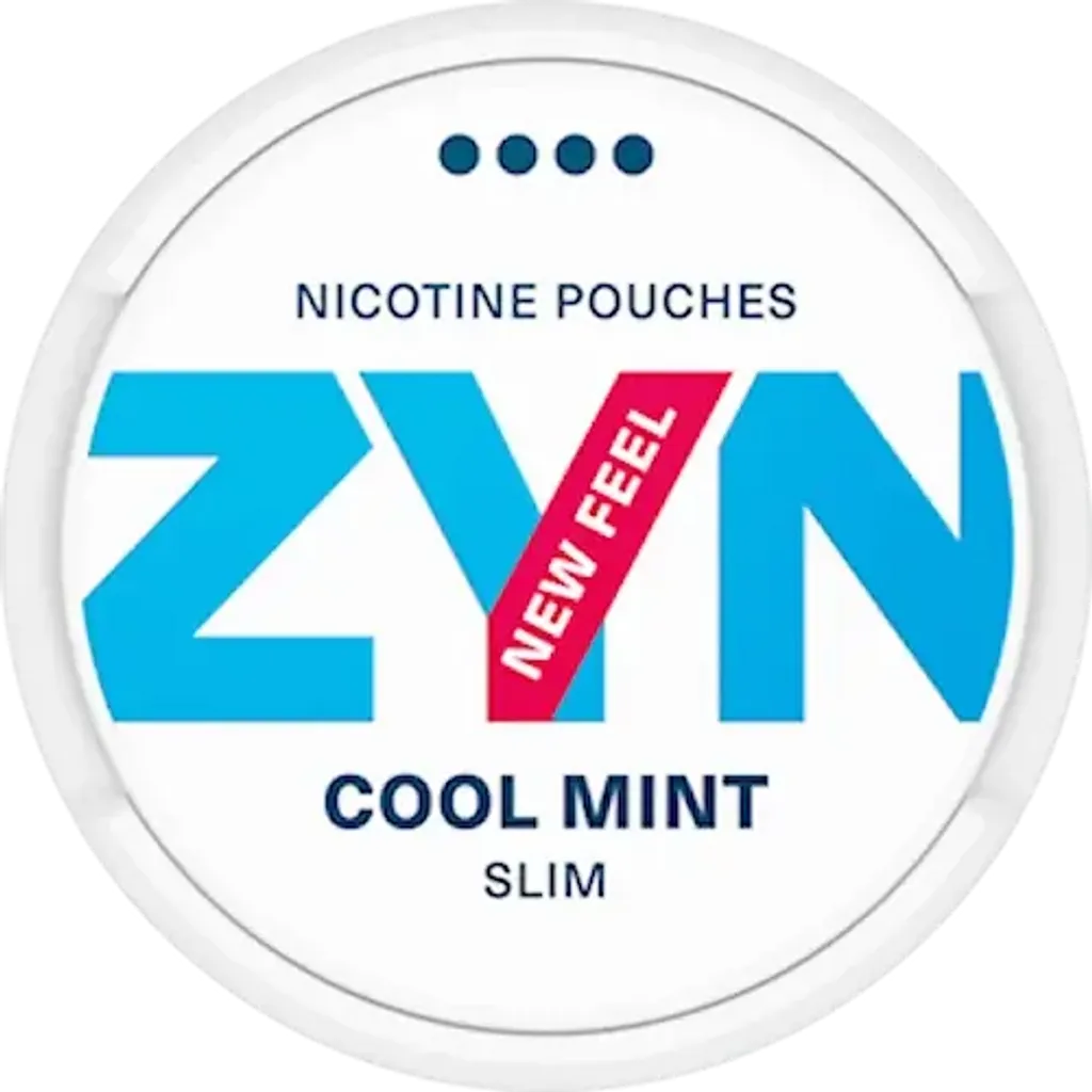 ZYN - Cool Mint Slim - 11mg - 4 Dot - X21  