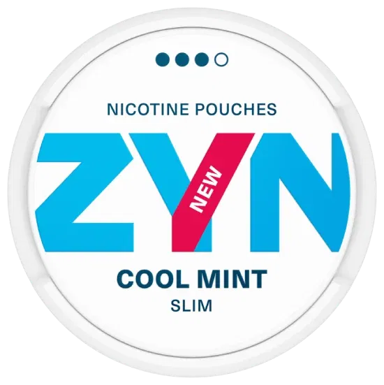 ZYN - Cool Mint Slim - 8mg - 3 Dot - x21  