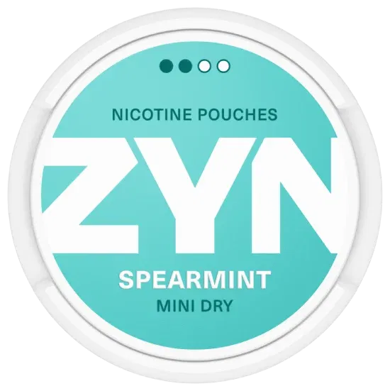 ZYN - Spearmint Mini Dry - 3mg - 2 Dot - x20 