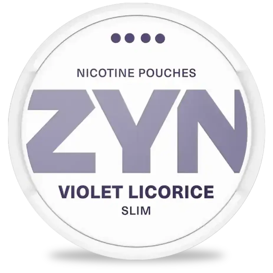 ZYN - Violet Licorice Slim - 11mg - 4 Dot - X21 