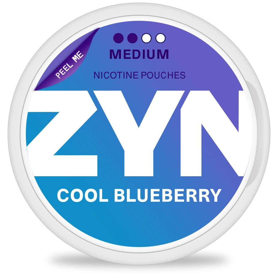 Zyn Cool Blueberry 6mg Slim P2