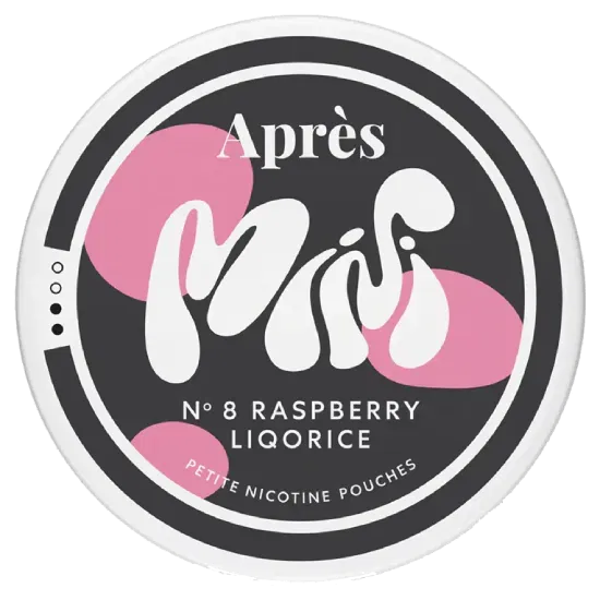 APRES - Raspberry Liqorice Petite Mini - 5mg - 2 Dot - x20 