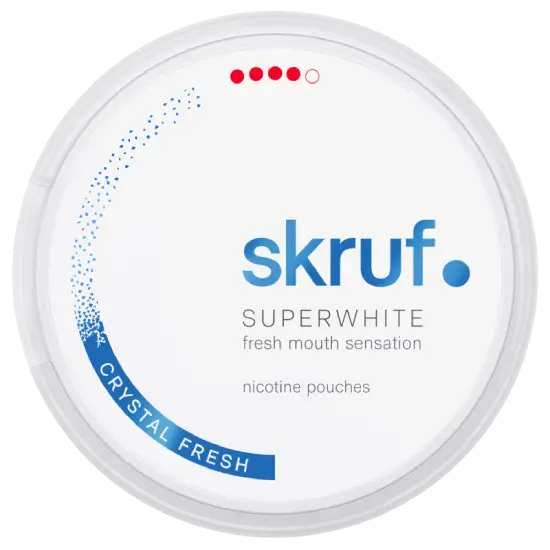 SKRUF - Crystal Fresh - 11mg - 4 Dot - x24 