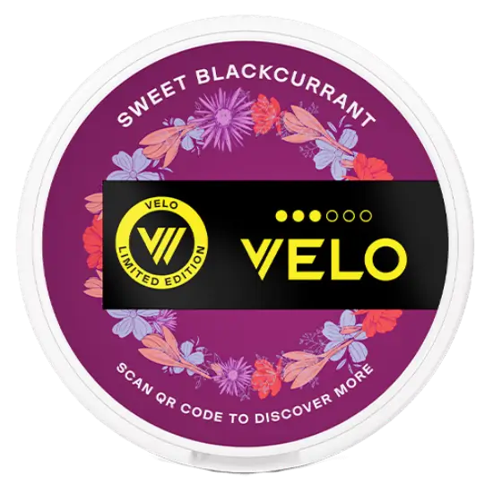 VELO - Sweet Black Currant - 10mg - 3 Dot - x20