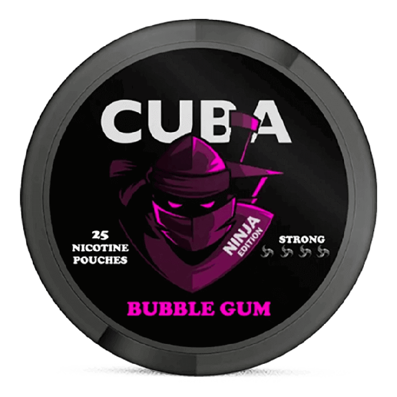 CUBA - Bubble Gum - 16mg - 4 Dot - x25