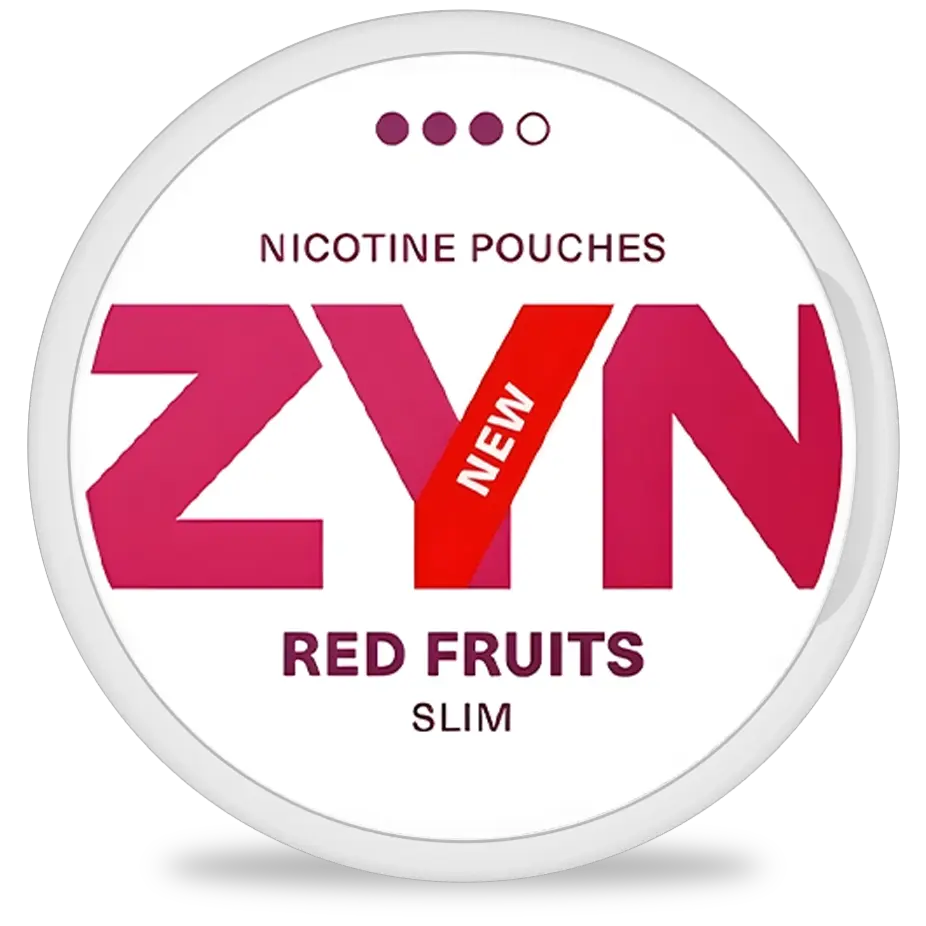 ZYN - Red Fruits - 9mg - 3 Dot - x21 