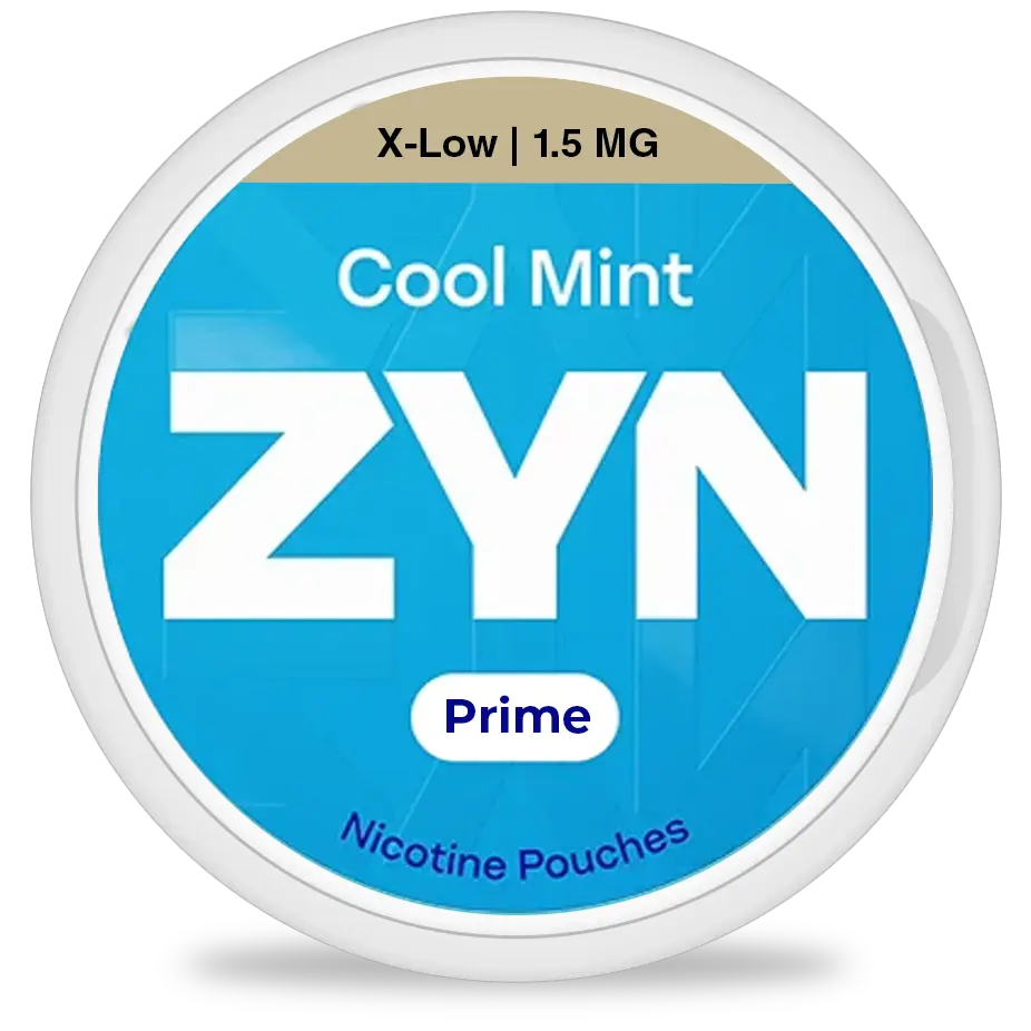 ZYN - Cool Mint Prime - 2 mg - 1 Dot - X15